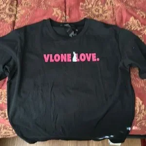 VLONE Shirts Black Pink And White Vlone T Shirt Large Poshmark